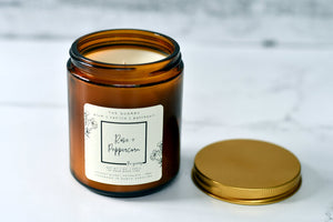 Rose + Peppercorn Candle